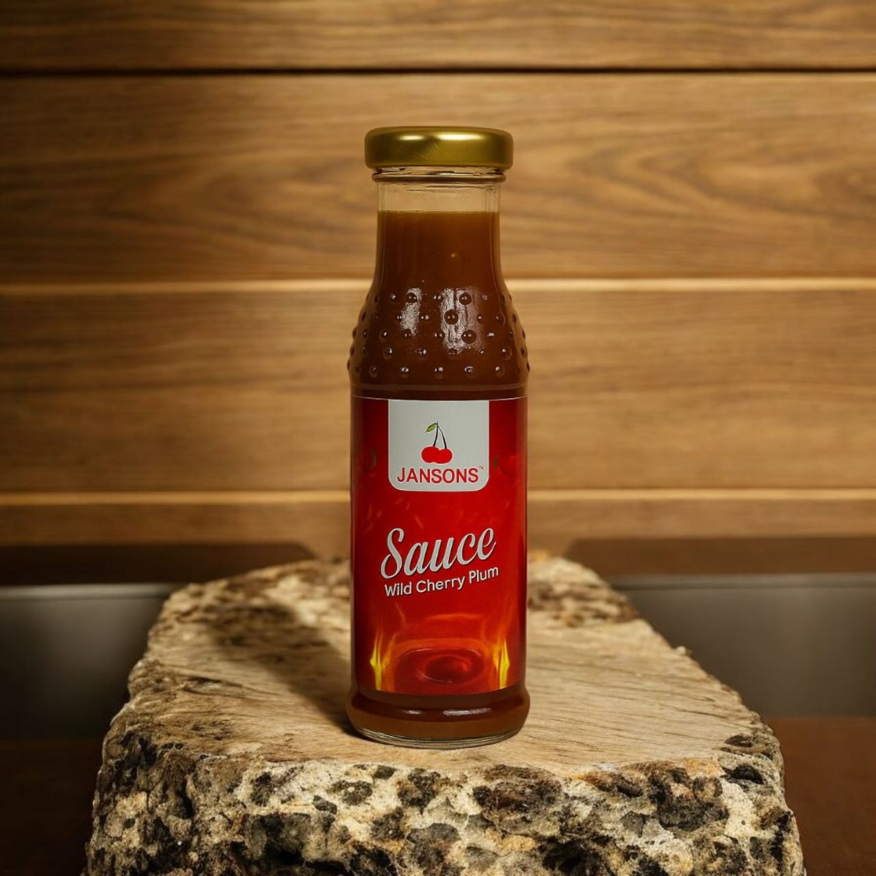 Jansons Organic Sauce - Wild Cherry Plum